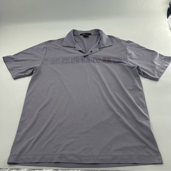 Nike Other - Nike Dri Fit Tiger Woods Collection Golf Gray Polo Shirt Men’s